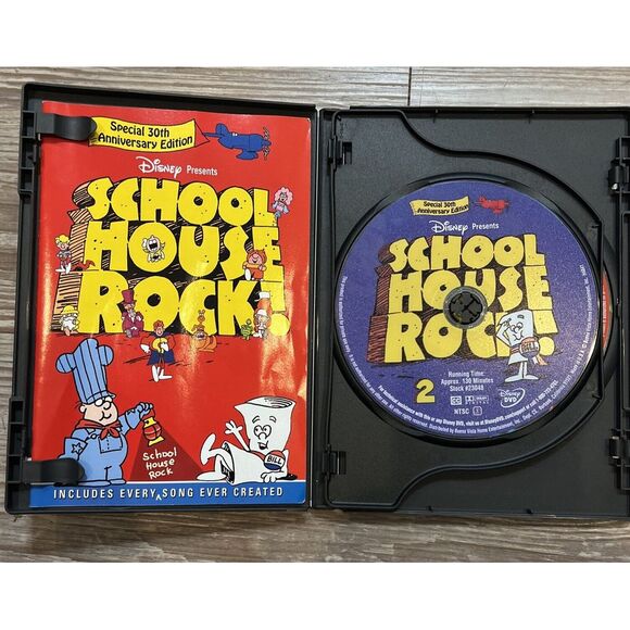 Schoolhouse Rock Special 30th Anniversary Edition DVD 2002 - Every SHR Song Ever - Picture 3 of 6